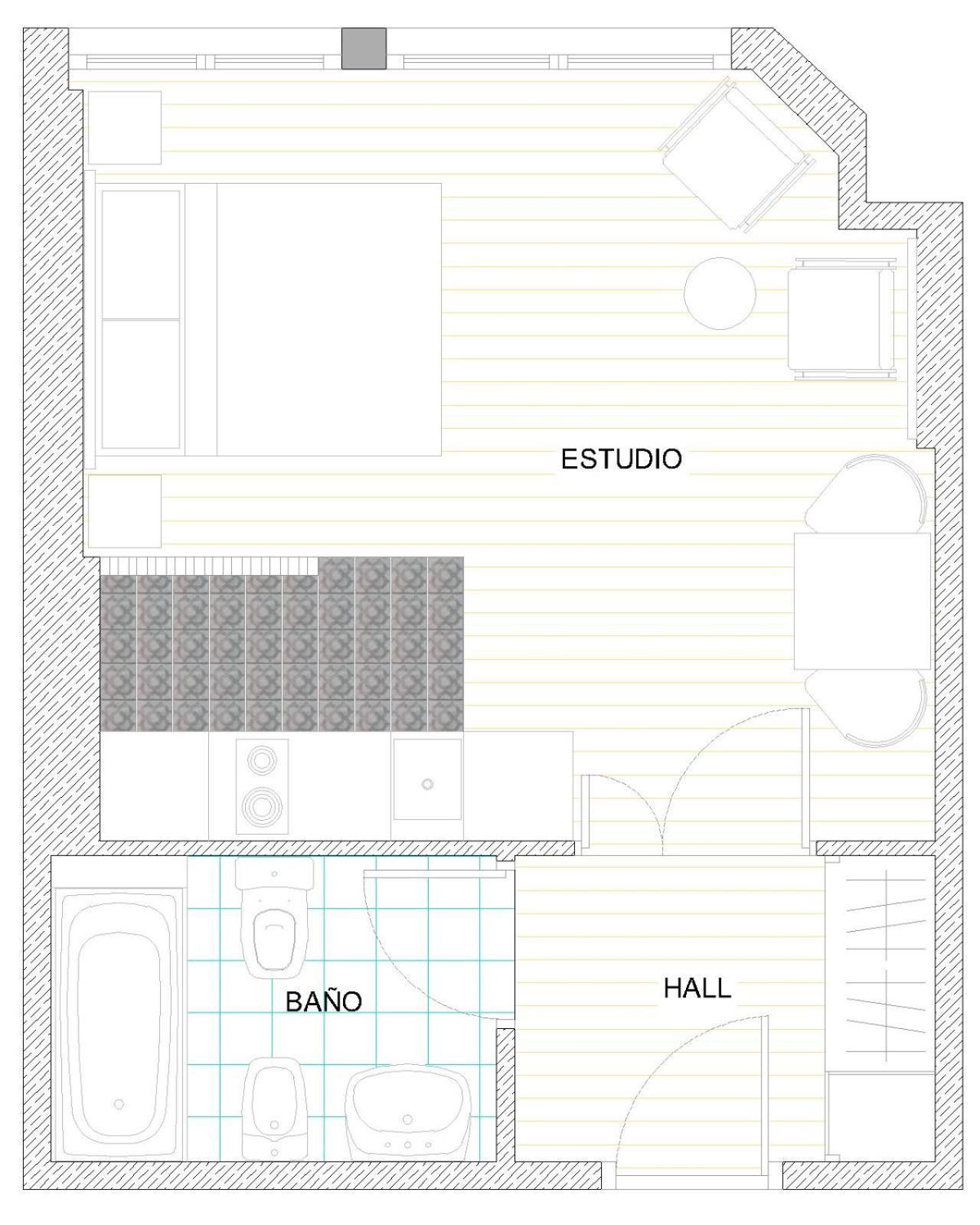 Apartamento La Plazuela Urban Estudio - Vut-1241-as Gijón